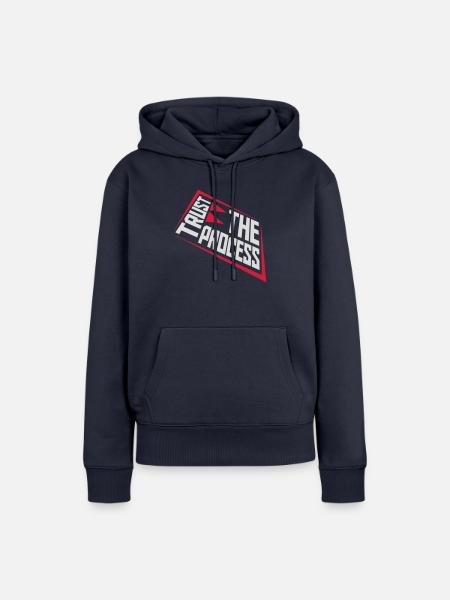 trust the process Zitat - Frauen Premium Bio Hoodie - Navy