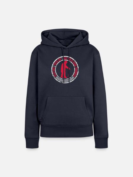 have fun at work - Frauen Premium Bio Hoodie - Navy