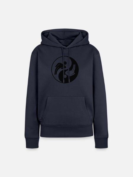 WC - Frauen Premium Bio Hoodie - Navy
