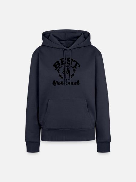 Best Friend - Frauen Premium Bio Hoodie - Navy
