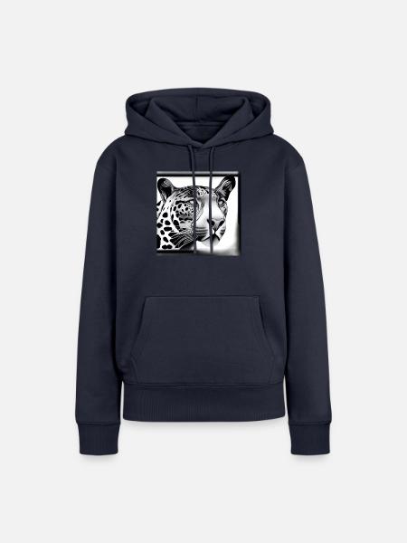 Jaguar - Frauen Premium Bio Hoodie - Navy