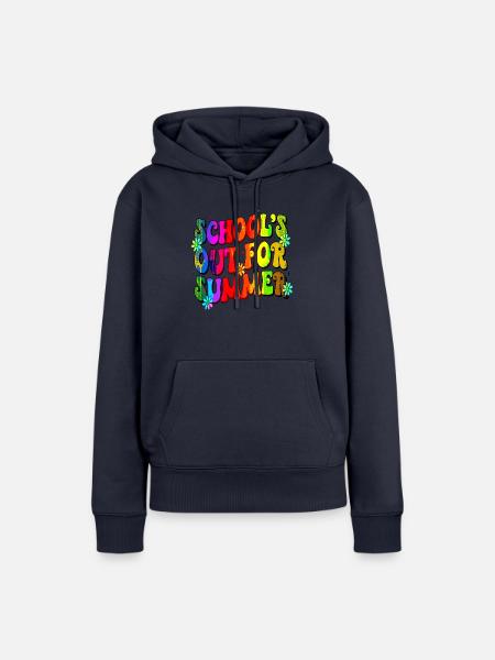 Abschlussfeier 2024 Abiturfeier - Frauen Premium Bio Hoodie - Navy