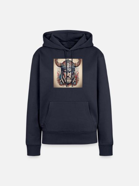 Thor - Frauen Premium Bio Hoodie - Navy