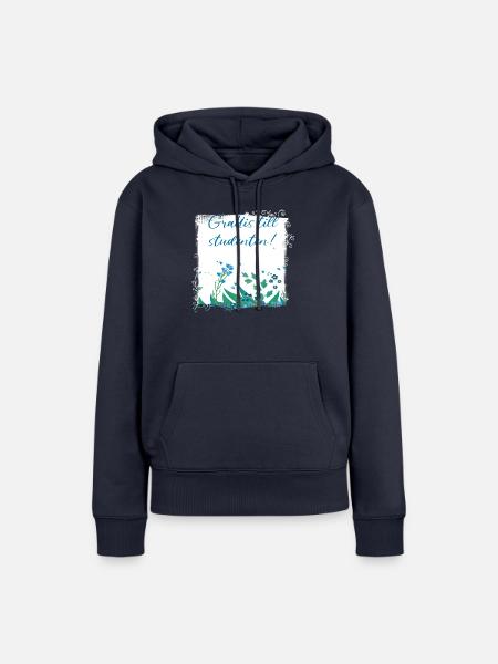 Abschlussfeier 2024 Abiturfeier - Frauen Premium Bio Hoodie - Navy
