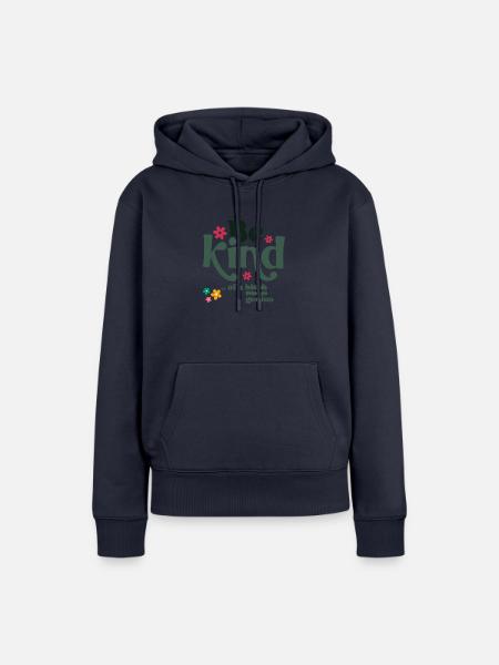 Sei nett von einem - Frauen Premium Bio Hoodie - Navy