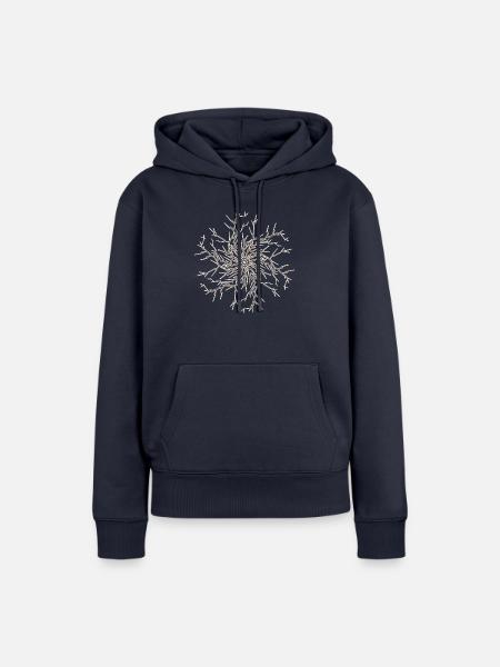 Sonnenbaum - Frauen Premium Bio Hoodie - Navy
