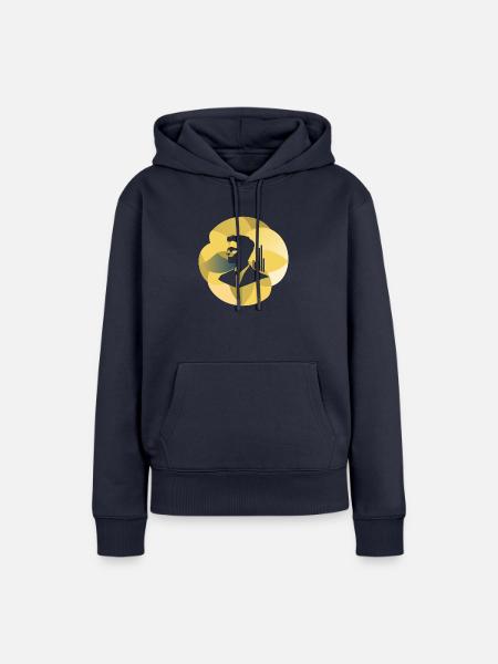 Statistik Prozentzahlen Datenanalyse - Frauen Premium Bio Hoodie - Navy