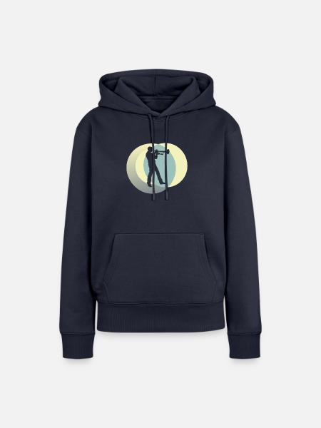 Blasinstrument Brassband - Frauen Premium Bio Hoodie - Navy
