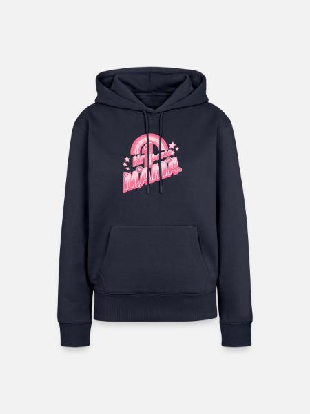 Nr. 1 beste Mama - Frauen Premium Bio Hoodie - Navy