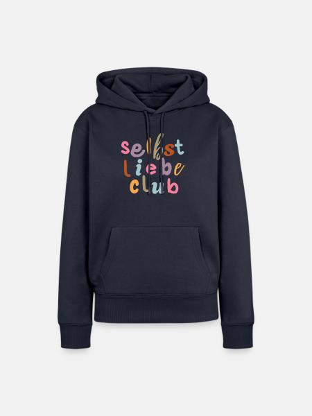 Selbstliebe Club - Frauen Premium Bio Hoodie - Navy