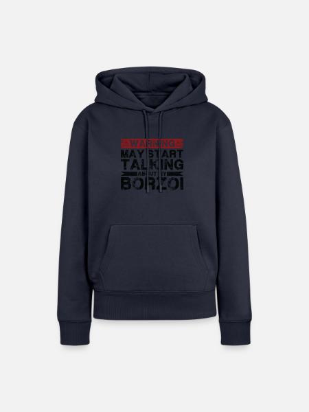 Apropos Barsoi - Frauen Premium Bio Hoodie - Navy