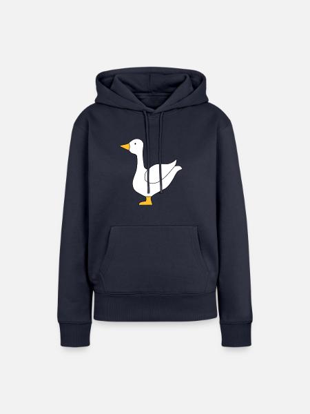 Beste Gans - Frauen Premium Bio Hoodie - Navy