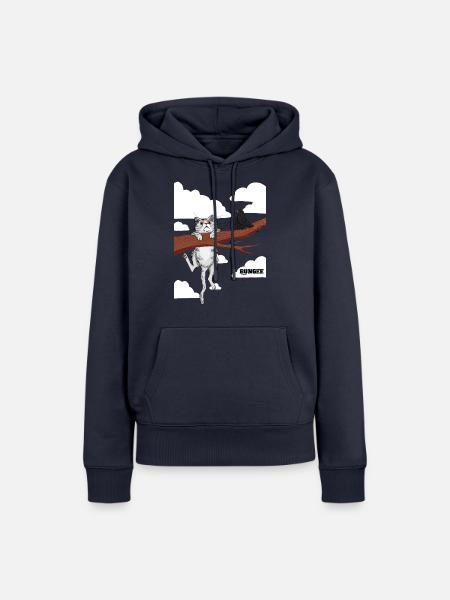Hang in there 06 - Frauen Premium Bio Hoodie - Navy