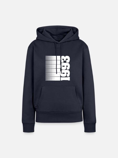 Hobby Freizeit Jahr1993 - Frauen Premium Bio Hoodie - Navy