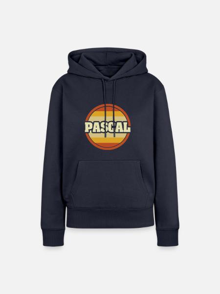 Pascal - Frauen Premium Bio Hoodie - Navy