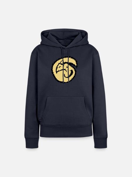 Lieertier schlafen schlafe winterschlaf - Frauen Premium Bio Hoodie - Navy