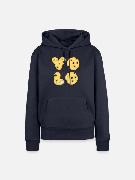 kaese yolo - Frauen Premium Bio Hoodie - Navy