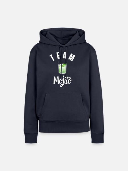 Team Mojito - Frauen Premium Bio Hoodie - Navy