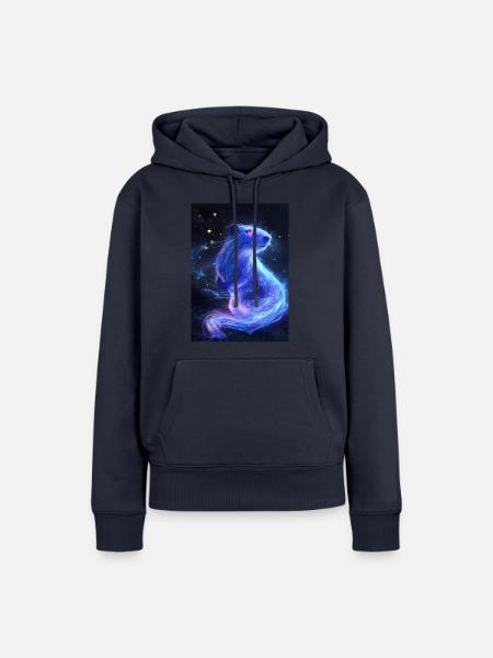 Capybara Fantasy - Frauen Premium Bio Hoodie - Navy