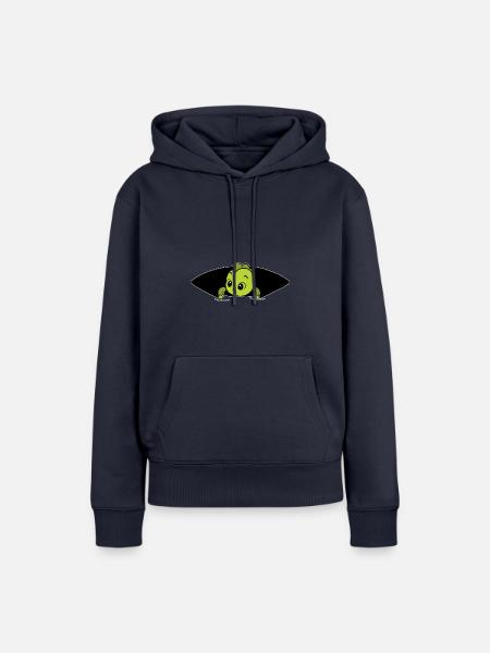 Baby dino - Frauen Premium Bio Hoodie - Navy