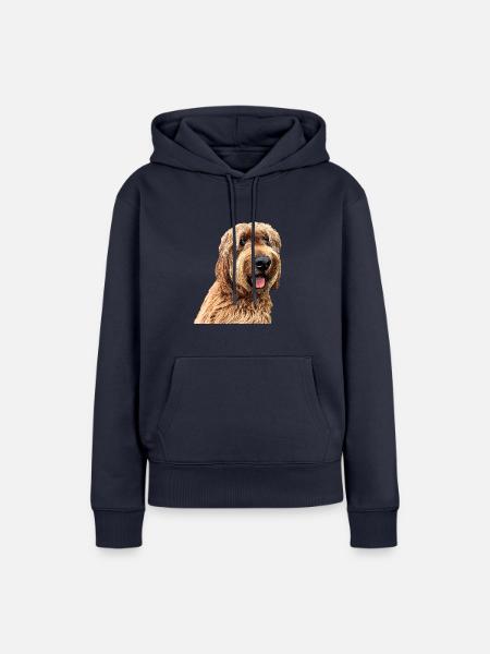 Otterhund 2 - Frauen Premium Bio Hoodie - Navy