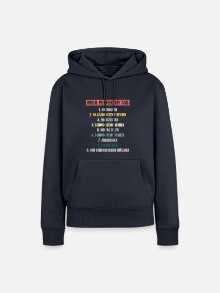Schornsteinfeger Herren - Frauen Premium Bio Hoodie - Navy