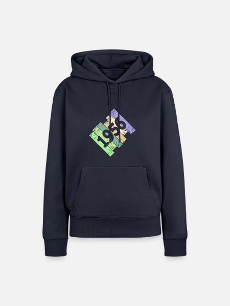 Kunstwerk 1956 - Frauen Premium Bio Hoodie - Navy