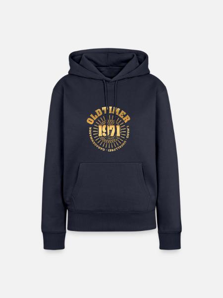 1971 - Frauen Premium Bio Hoodie - Navy