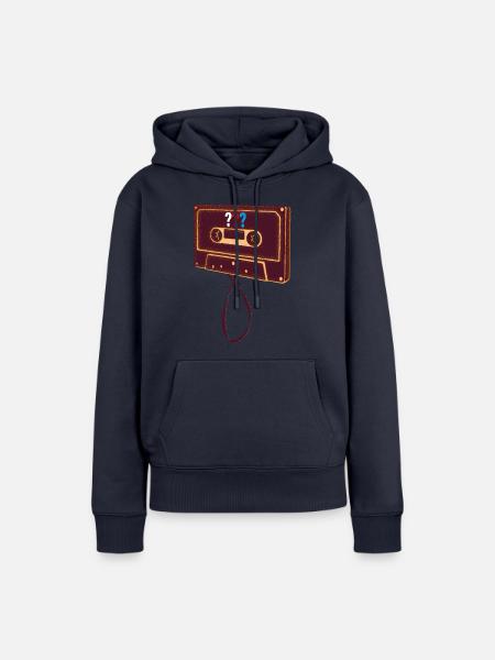 Die Drei ??? Kassette - Frauen Premium Bio Hoodie - Navy