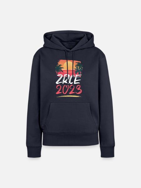 Zrce 2023 - Frauen Premium Bio Hoodie - Navy