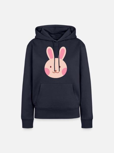 süßer Hase - Frauen Premium Bio Hoodie - Navy