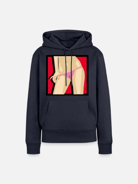 Riemen! - Frauen Premium Bio Hoodie - Navy