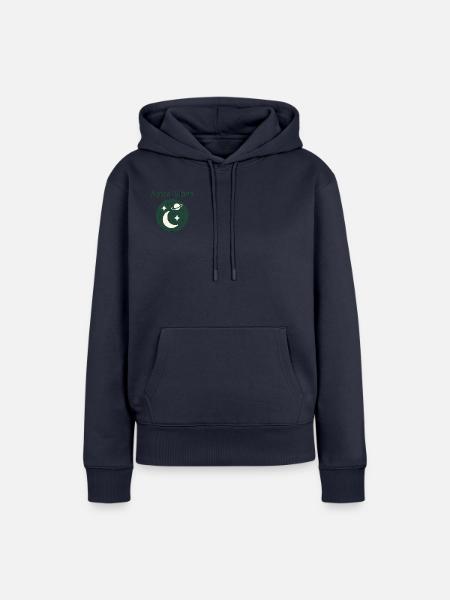 Astro-Vibes - Frauen Premium Bio Hoodie - Navy