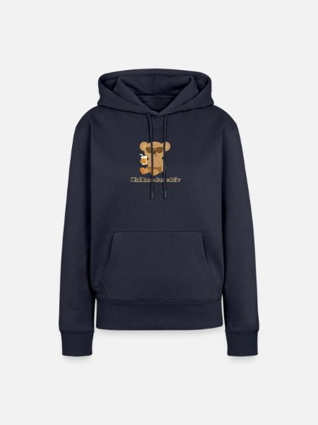 Koala - Frauen Premium Bio Hoodie - Navy