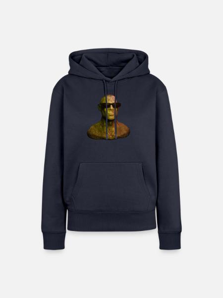 Bildhauerei - Frauen Premium Bio Hoodie - Navy