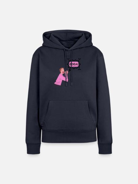 800A! - Frauen Premium Bio Hoodie - Navy