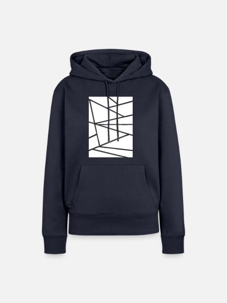 Tears - Frauen Premium Bio Hoodie - Navy