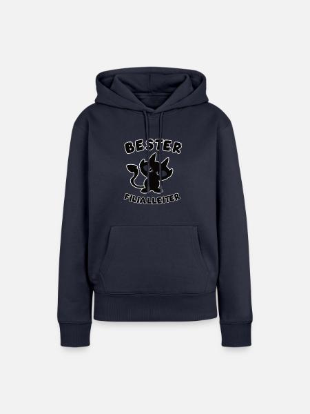 cooles bester Filialleiter Design - Frauen Premium Bio Hoodie - Navy
