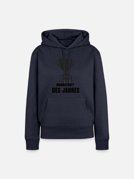 Sieger - Frauen Premium Bio Hoodie - Navy