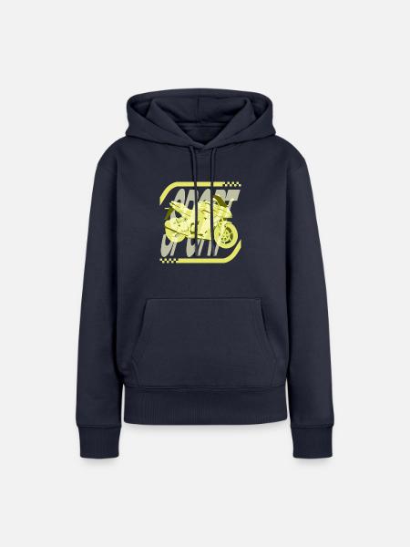 Samurai-Sport - Frauen Premium Bio Hoodie - Navy