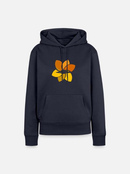 Mars Ufo - Frauen Premium Bio Hoodie - Navy