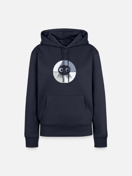 Vogelspinne Seide Tarantel - Frauen Premium Bio Hoodie - Navy