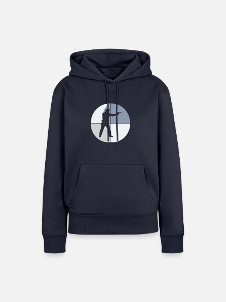 Beamter Kriminalitaet Ermittlung - Frauen Premium Bio Hoodie - Navy
