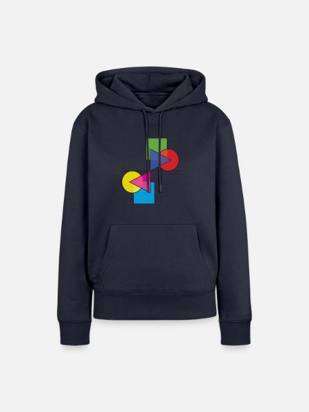 Colour - Frauen Premium Bio Hoodie - Navy