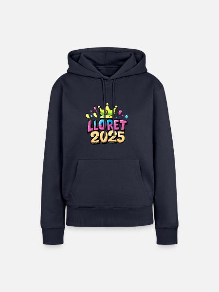 Lloret De Mar 2025 - Frauen Premium Bio Hoodie - Navy