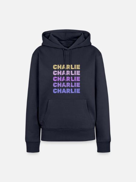 Geschenk für Charlie - Frauen Premium Bio Hoodie - Navy