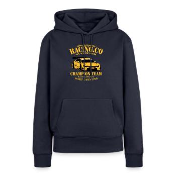 Touring-Car-Racing - Frauen Premium Bio Hoodie - Navy - Vorne - Julia (174cm)