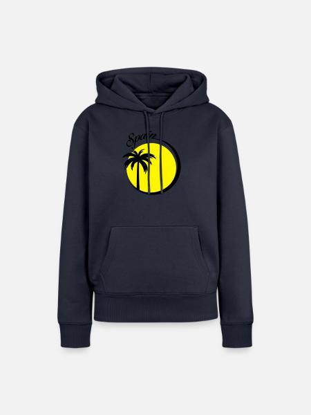 spain - Frauen Premium Bio Hoodie - Navy