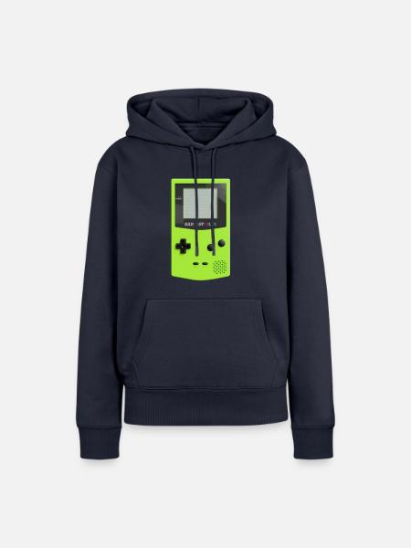 Spiel Junge Farbe - Frauen Premium Bio Hoodie - Navy