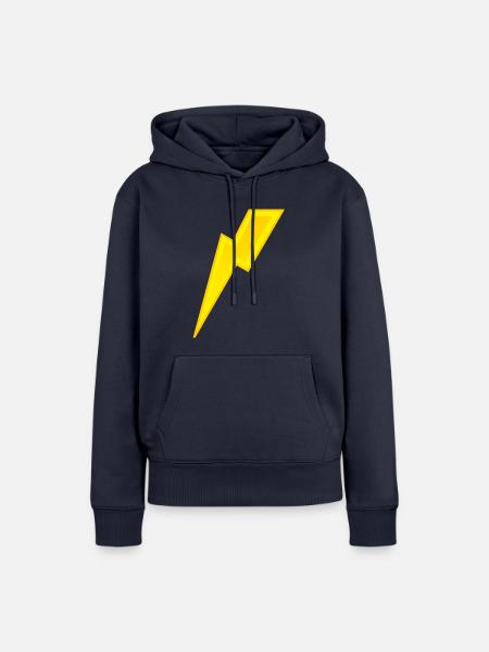 Blitz - Frauen Premium Bio Hoodie - Navy